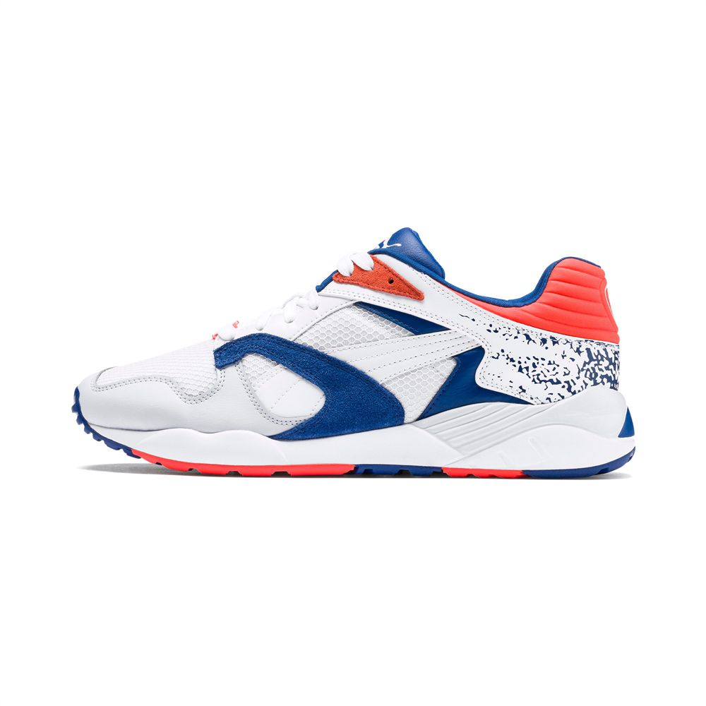 Puma Trinomic XS-850 Férfi Sportcipő - Fehér/Kék ( Hungary - RQEXZ5086 )